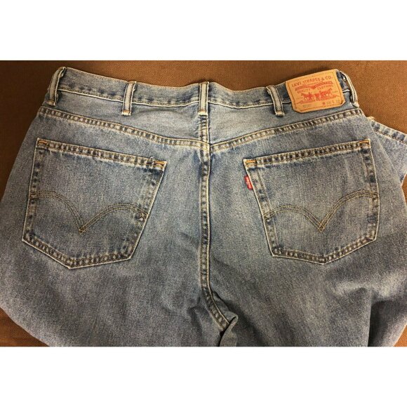 Levi’s 550 Relaxed Fit 38 x 32 Denim Jeans Zipper Fly Vintage **Naturally Worn** - Picture 7 of 7